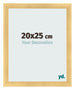 Bilderrahmen 20x25cm Gold Vintage MDF Pisa Vorne Messe | Yourdecoration.de