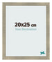 Bilderrahmen 20x25cm Gold Vintage MDF Pisa Vorne Messe | Yourdecoration.de