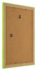 Bilderrahmen 20x25cm Grün MDF Pisa Ruckseite Schrag | Yourdecoration.de