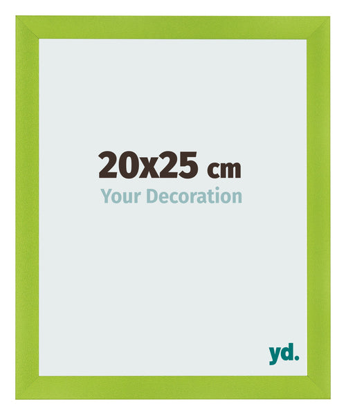 Bilderrahmen 20x25cm Grün MDF Pisa Vorne Messe | Yourdecoration.de