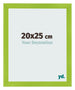 Bilderrahmen 20x25cm Grün MDF Pisa Vorne Messe | Yourdecoration.de