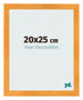 Bilderrahmen 20x25cm Orange MDF Pisa Vorne Messe | Yourdecoration.de