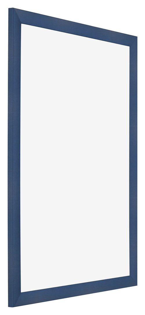 Bilderrahmen 20x28cm Dunkelblau Gewischt MDF Pisa Vorne Schrag | Yourdecoration.de
