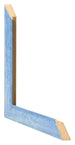 Bilderrahmen 20x28cm Hellblau Gewischt MDF Pisa Detail Querschnitte | Yourdecoration.de
