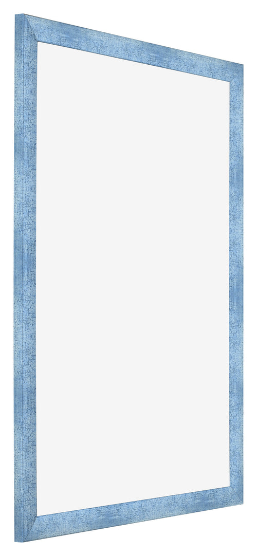 Bilderrahmen 20x28cm Hellblau Gewischt MDF Pisa Vorne Schrag | Yourdecoration.de