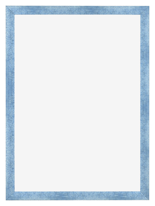 Bilderrahmen 20x28cm Hellblau Gewischt MDF Pisa Vorne | Yourdecoration.de