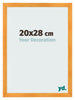 Bilderrahmen 20x28cm Orange MDF Pisa Vorne Messe | Yourdecoration.de