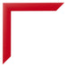 Bilderrahmen 20x28cm Rot MDF Pisa Detail Ecke | Yourdecoration.de