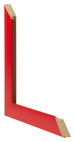 Bilderrahmen 20x28cm Rot MDF Pisa Detail Querschnitte | Yourdecoration.de