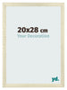 Bilderrahmen 20x28cm Sonoma Eiche MDF Pisa Vorne Messe | Yourdecoration.de