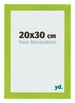 Bilderrahmen 20x30cm Grün MDF Pisa Vorne Messe | Yourdecoration.de