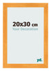 Bilderrahmen 20x30cm Orange MDF Pisa Vorne Messe | Yourdecoration.de