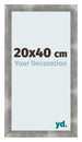 Bilderrahmen 20x40cm Metall Vintage MDF Pisa Vorne Messe | Yourdecoration.de