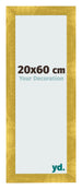 Bilderrahmen 20x60cm Gold Vintage MDF Pisa Vorne Messe | Yourdecoration.de