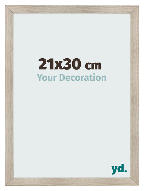 Bilderrahmen 21x30cm Eiche Rustikal MDF Pisa Vorne Messe | Yourdecoration.de