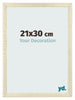 Bilderrahmen 21x30cm Sonoma Eiche MDF Pisa Vorne Messe | Yourdecoration.de