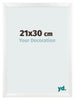 Bilderrahmen 21x30cm Weiß Vintage MDF Pisa Vorne Messe | Yourdecoration.de