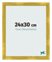 Bilderrahmen 24x30cm Gold Vintage MDF Pisa Vorne Messe | Yourdecoration.de