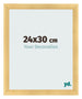 Bilderrahmen 24x30cm Gold Vintage MDF Pisa Vorne Messe | Yourdecoration.de