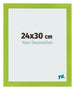 Bilderrahmen 24x30cm Grün MDF Pisa Vorne Messe | Yourdecoration.de