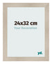 Bilderrahmen 24x32cm Eiche Rustikal MDF Pisa Vorne Messe | Yourdecoration.de