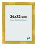 Bilderrahmen 24x32cm Gold Vintage MDF Pisa Vorne Messe | Yourdecoration.de
