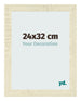 Bilderrahmen 24x32cm Sonoma Eiche MDF Pisa Vorne Messe | Yourdecoration.de