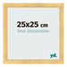 Bilderrahmen 25x25cm Gold Vintage MDF Pisa Vorne Messe | Yourdecoration.de