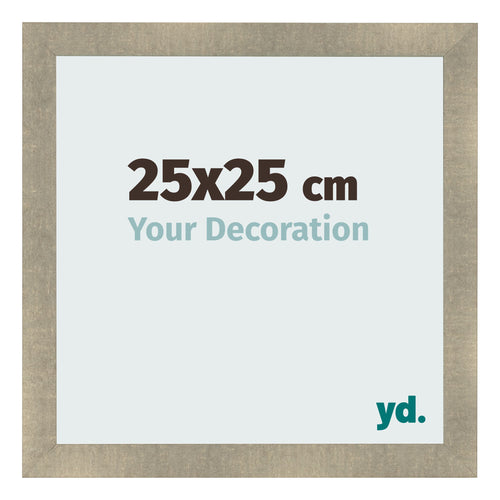 Bilderrahmen 25x25cm Gold Vintage MDF Pisa Vorne Messe | Yourdecoration.de