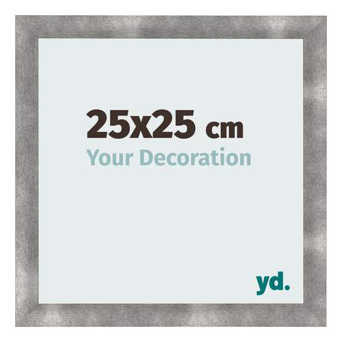 Bilderrahmen 25x25cm Metall Vintage MDF Pisa Vorne Messe | Yourdecoration.de
