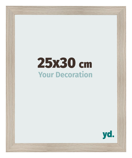 Bilderrahmen 25x30cm Eiche Rustikal MDF Pisa Vorne Messe | Yourdecoration.de