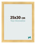 Bilderrahmen 25x30cm Gold Vintage MDF Pisa Vorne Messe | Yourdecoration.de