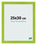 Bilderrahmen 25x30cm Grün MDF Pisa Vorne Messe | Yourdecoration.de