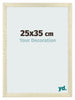 Bilderrahmen 25x35cm Sonoma Eiche MDF Pisa Vorne Messe | Yourdecoration.de