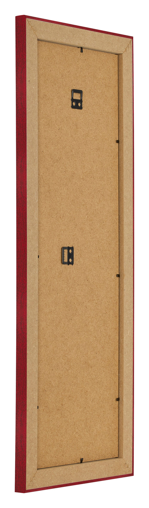 Bilderrahmen 25x75cm Weinrot Gewischt MDF Pisa Ruckseite Schrag | Yourdecoration.de