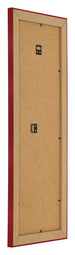 Bilderrahmen 25x75cm Weinrot Gewischt MDF Pisa Ruckseite Schrag | Yourdecoration.de
