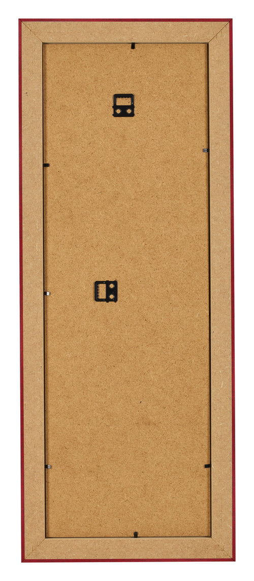 Bilderrahmen 25x75cm Weinrot Gewischt MDF Pisa Ruckseite | Yourdecoration.de