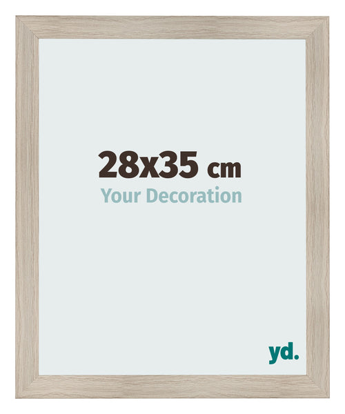 Bilderrahmen 28x35cm Eiche Rustikal MDF Pisa Vorne Messe | Yourdecoration.de