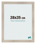 Bilderrahmen 28x35cm Eiche Rustikal MDF Pisa Vorne Messe | Yourdecoration.de