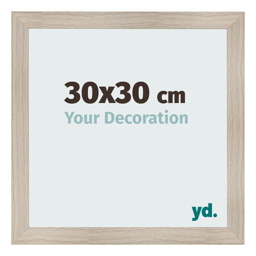 Bilderrahmen 30x30cm Eiche Rustikal MDF Pisa Vorne Messe | Yourdecoration.de