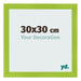 Bilderrahmen 30x30cm Grün MDF Pisa Vorne Messe | Yourdecoration.de