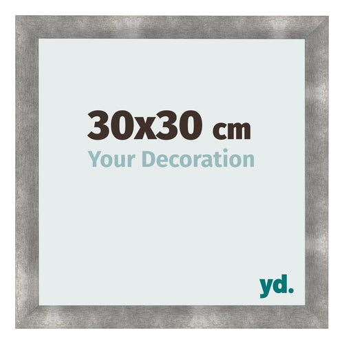 Bilderrahmen 30x30cm Metall Vintage MDF Pisa Vorne Messe | Yourdecoration.de