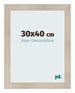 Bilderrahmen 30x40cm Eiche Rustikal MDF Pisa Vorne Messe | Yourdecoration.de
