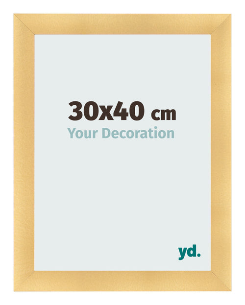 Bilderrahmen 30x40cm Gold Vintage MDF Pisa Vorne Messe | Yourdecoration.de