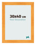 Bilderrahmen 30x40cm Orange MDF Pisa Vorne Messe | Yourdecoration.de