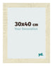 Bilderrahmen 30x40cm Sonoma Eiche MDF Pisa Vorne Messe | Yourdecoration.de