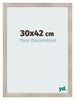 Bilderrahmen 30x42cm Eiche Rustikal MDF Pisa Vorne Messe | Yourdecoration.de