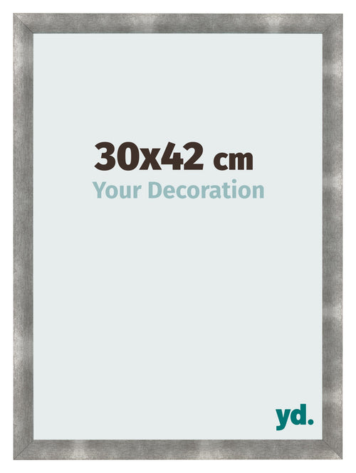 Bilderrahmen 30x42cm Metall Vintage MDF Pisa Vorne Messe | Yourdecoration.de