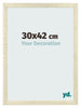Bilderrahmen 30x42cm Sonoma Eiche MDF Pisa Vorne Messe | Yourdecoration.de