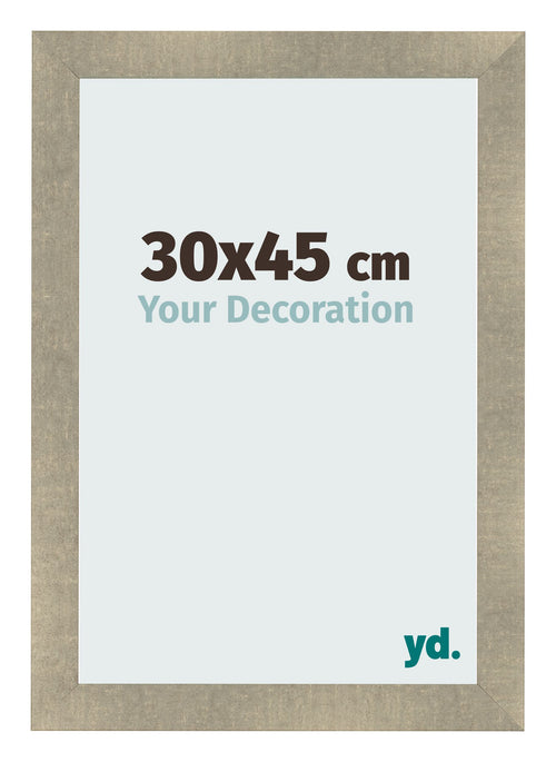 Bilderrahmen 30x45cm Gold Vintage MDF Pisa Vorne Messe | Yourdecoration.de